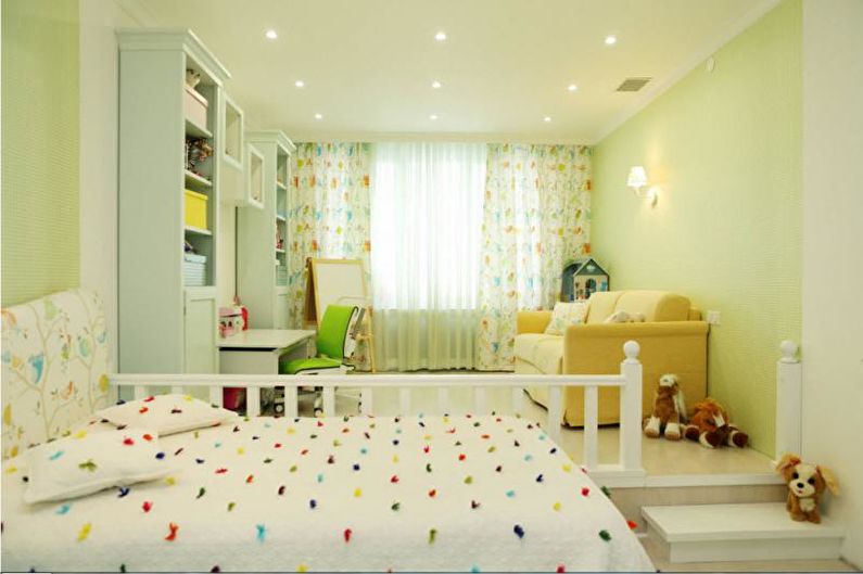 Combinaisons de couleurs à l'intérieur de la chambre d'un enfant - Comment choisir les schémas de couleurs