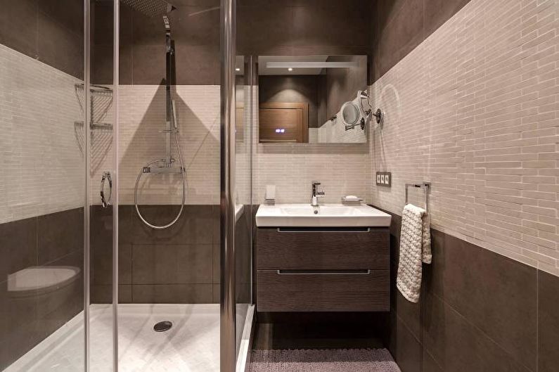 Design d'intérieur d'une salle de bain 2018 - photo