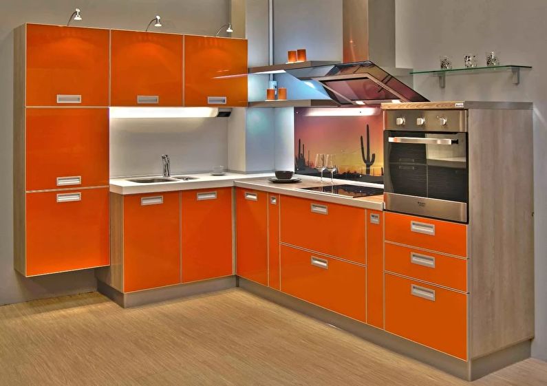 Conception de cuisine 9 m2 dans un style moderne