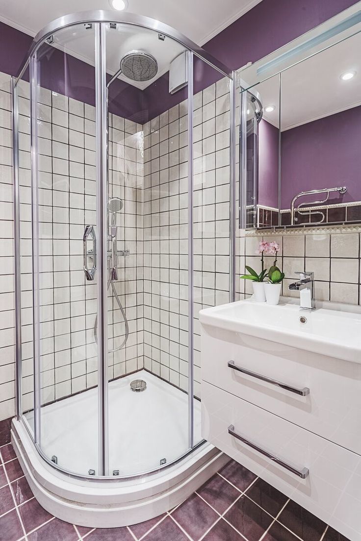 Design de salle de bain à Khrouchtchev - style intérieur moderne