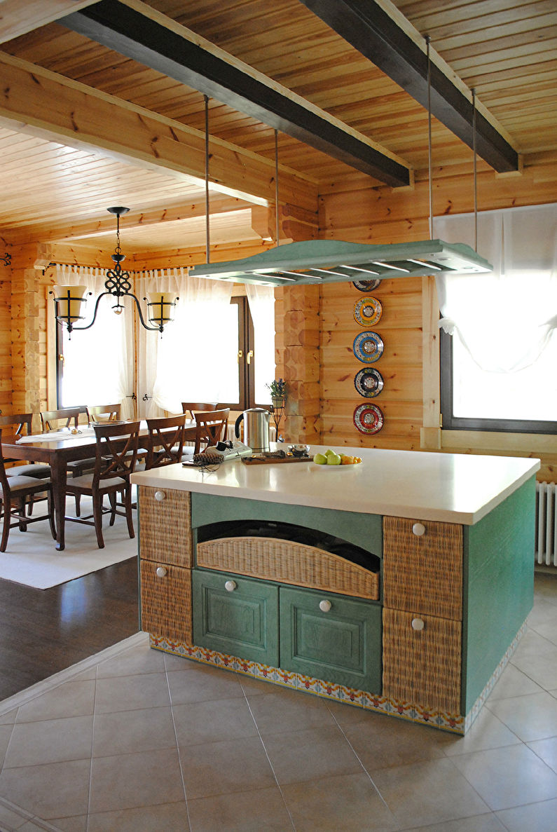 Conception de cuisine dans une maison en bois - photo 3