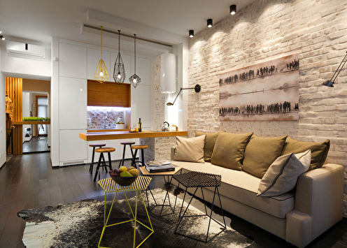 Projet de conception de l'appartement Notki Loft
