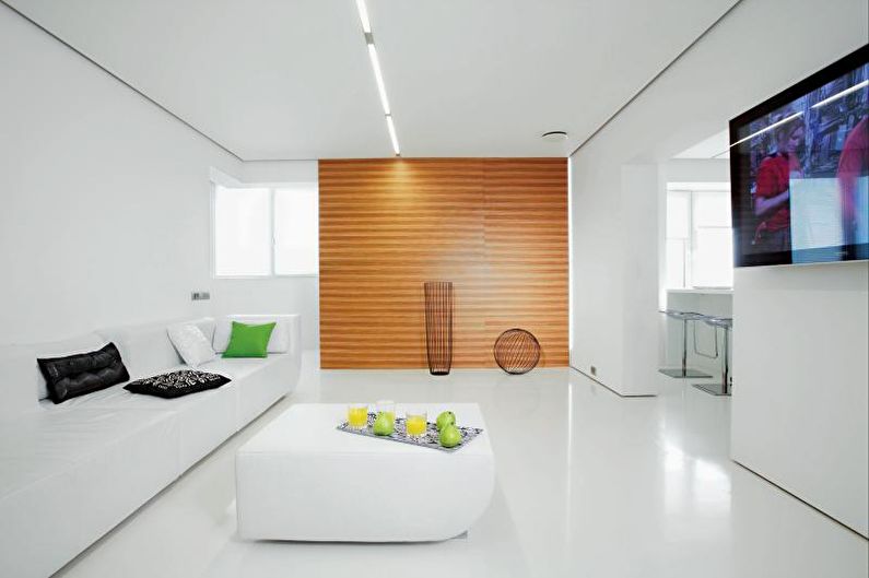 Style minimaliste à l'intérieur - Fini à plancher