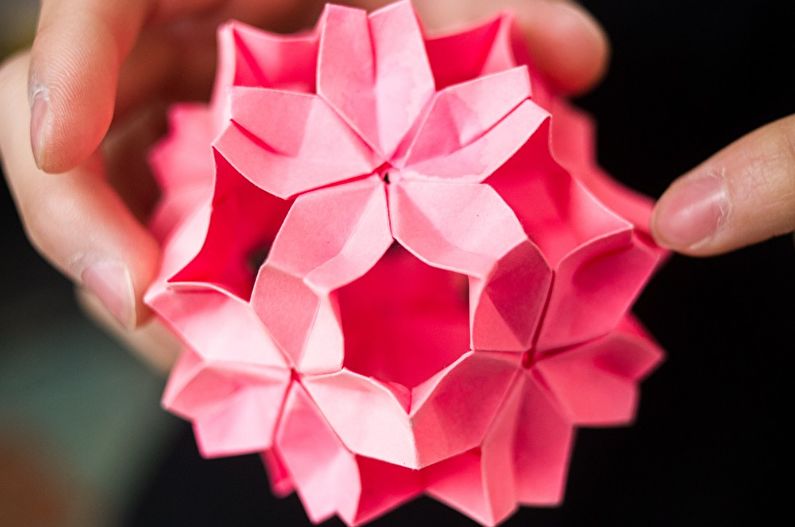 Fleurs en papier bricolage - Branche Sakura