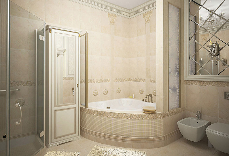 Salle de bain style classique, 11 m2 - photo 1