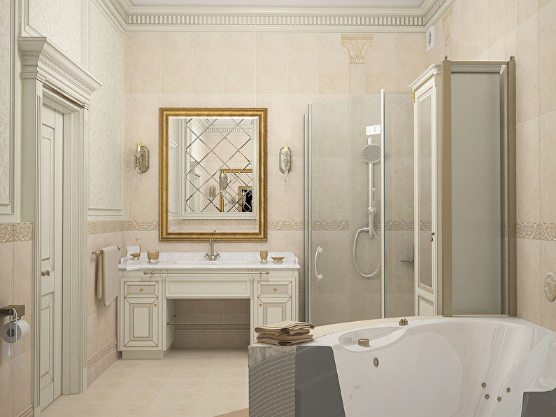 Salle de bain classique 11 m2 - photo 5