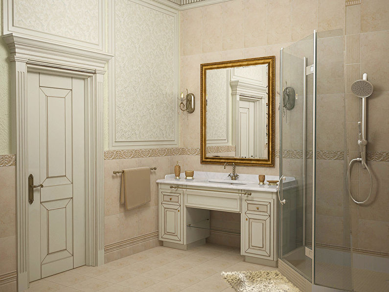 Salle de bain classique 11 m2 - photo 7