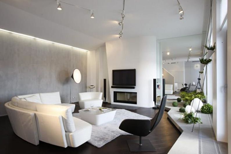 Appartement design de style high-tech - photo