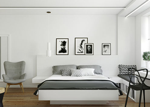 Little White: Appartement design 32 m²