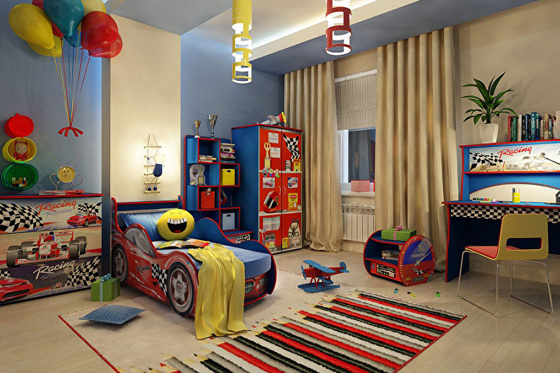 Conception d'une chambre d'enfant pour un garçon (75+ photos)