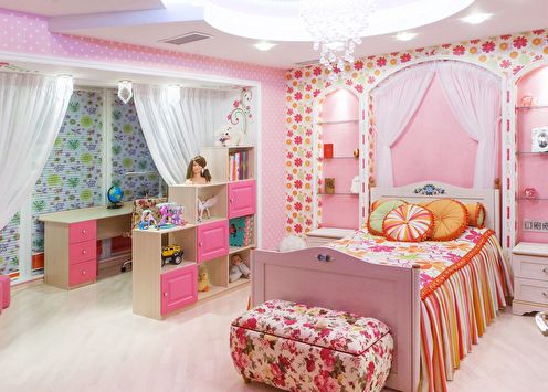 Conception d'une chambre d'enfant pour une fille (65+ photos)