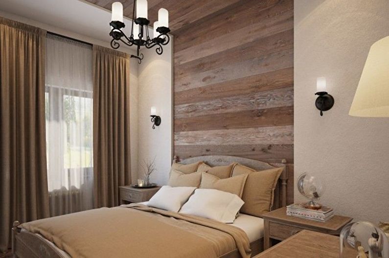 Videi draudzīga smilškrāsas guļamistaba - interjera dizains