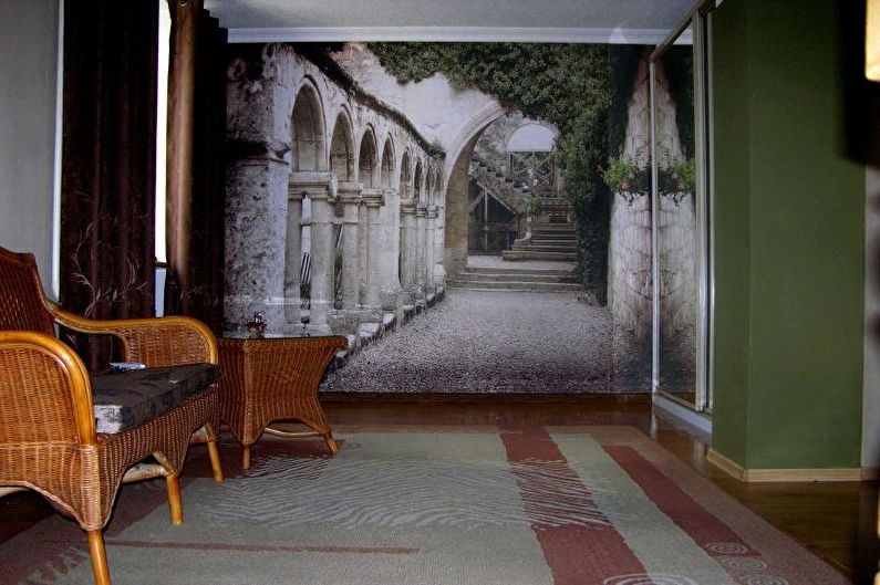 Photo murale à l'intérieur du couloir - photo