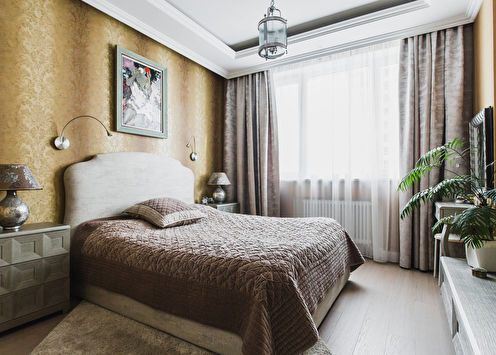 Noformējiet guļamistabu klasiskā stilā (70 foto)