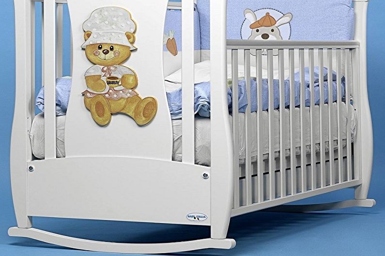 Types de lits bébé pour bébés par conception - Lit à bascule