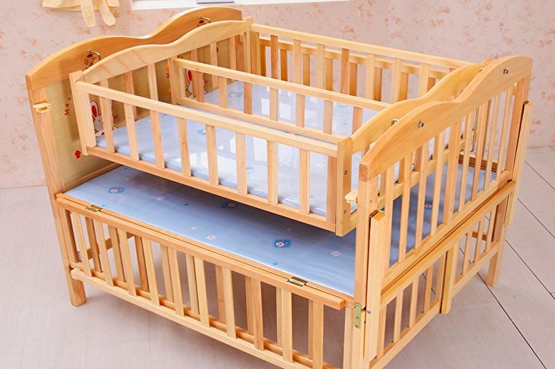 Types de lits bébé pour bébés par conception - Lits jumeaux