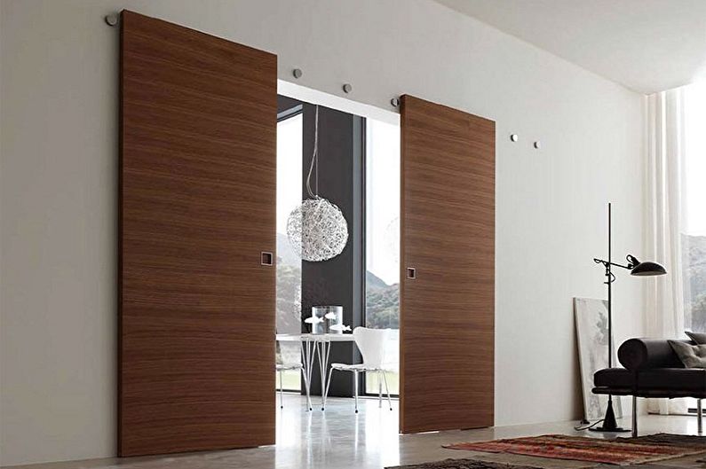 Types de matériaux pour portes coulissantes intérieures - MDF
