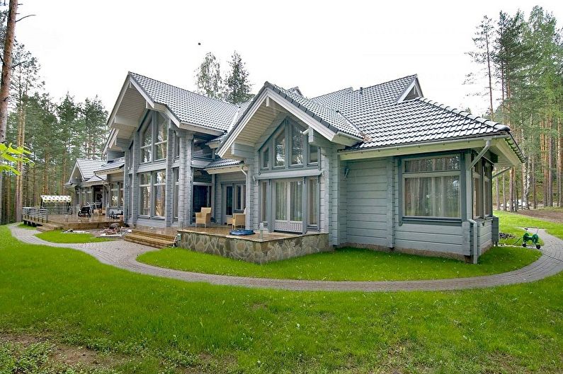 Maison finlandaise en bois
