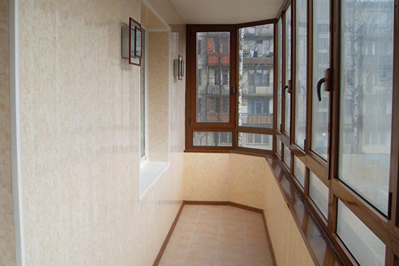 Conception de balcon / loggia - Fini de plancher