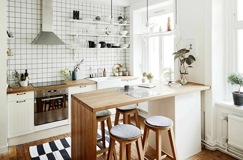 Photo de cuisine de style scandinave - Design d'intérieur