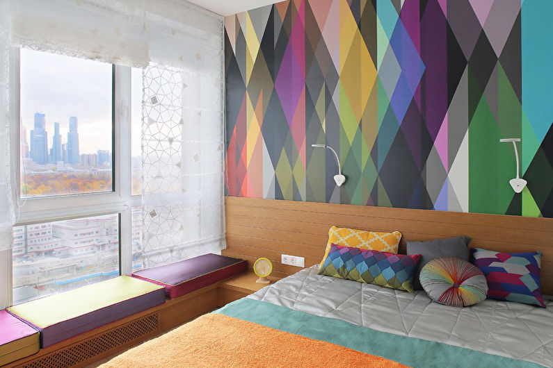 Conception de chambres étroites - Solutions de couleurs