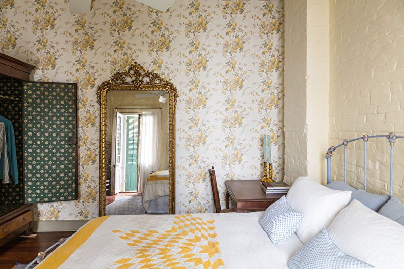 Papier peint pour la chambre dans le style provençal